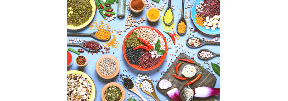 Food from around the world