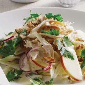 Chicken,Sweet apple &amp; Fennel Salad