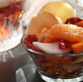 Winter fruit salad