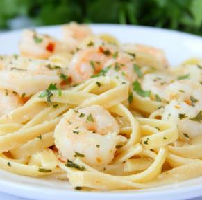 Shrimp Fettuccine Alfredo
