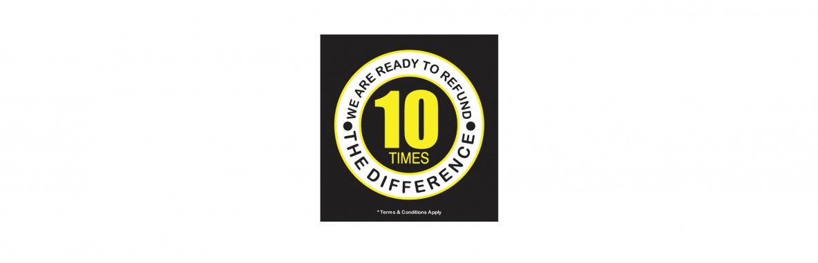 10 TIMES THE DIFFERENCE 